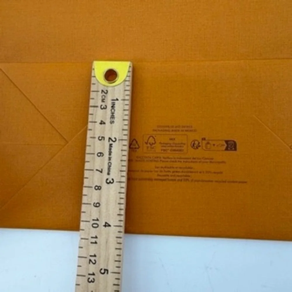 Louis Vuitton Orange Magnetic Gift Box and Shopping Bag Set Luxury Packaging
